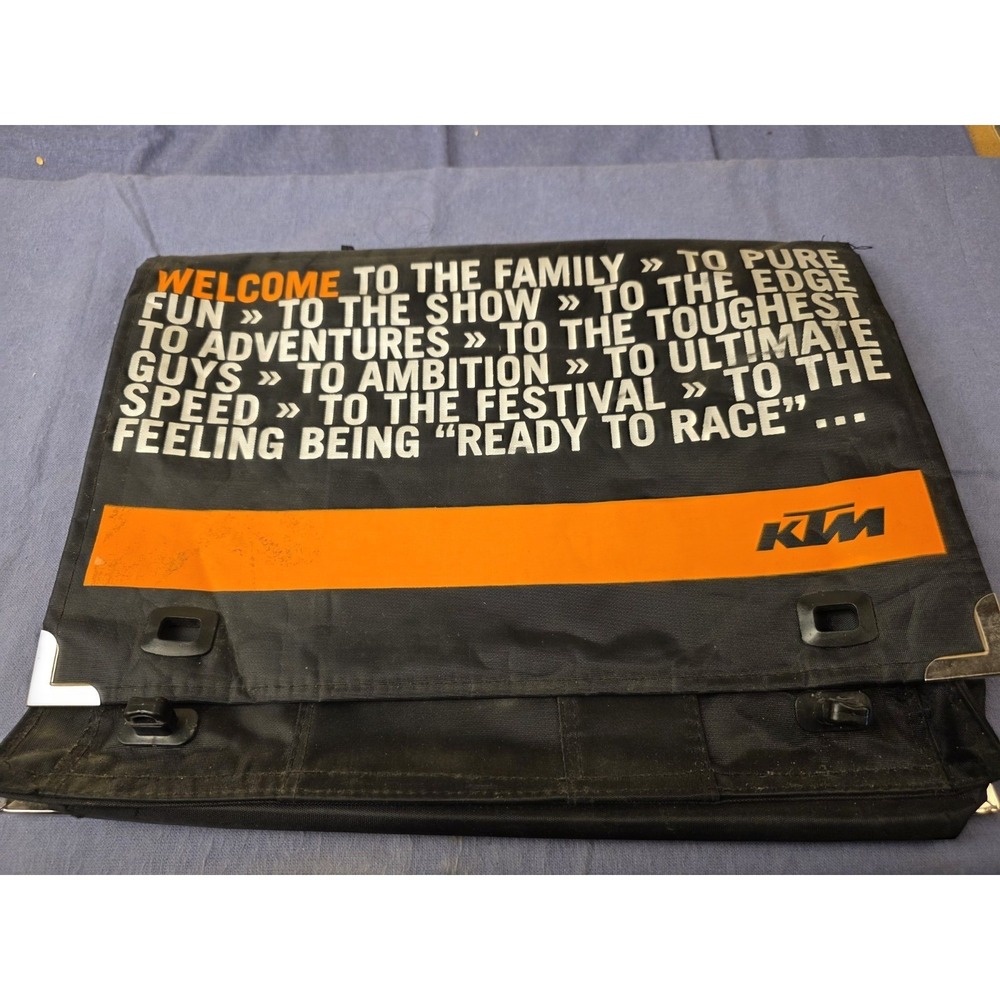 KTM Owner Manual Bag Holder Pouch Storage Folder Motorcycle‎ MX Dirtbike